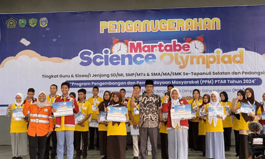 MAN IC Tapsel, Panen Medali Kompetisi Martabe Science Olympiad 2024