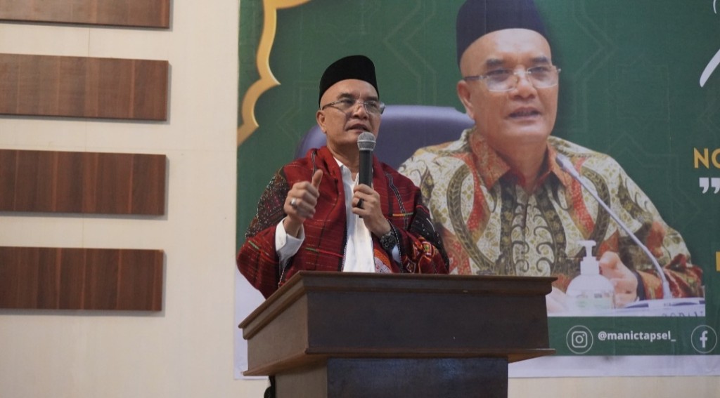 Ketua Komis VIII DPR RI Ngopi Di MAN IC Tapsel