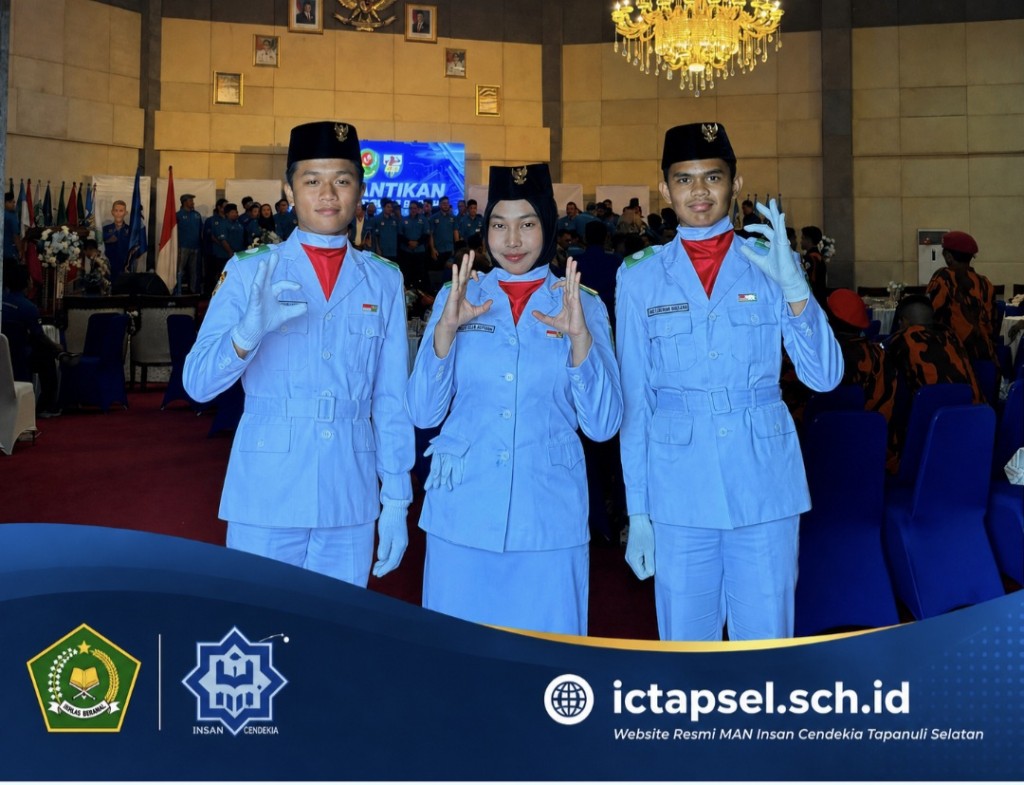 OSIM MAN IC Tapsel Ikuti Pelantikan KNPI Tapanuli Selatan, Perkuat Wawasan Kepemudaan dan Organisasi