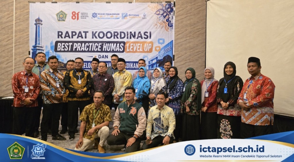 Targetkan Humas Level Up Nasional, Humas MAN IC Tapsel Perkuat Branding dari Prestasi Menuju Reputasi
