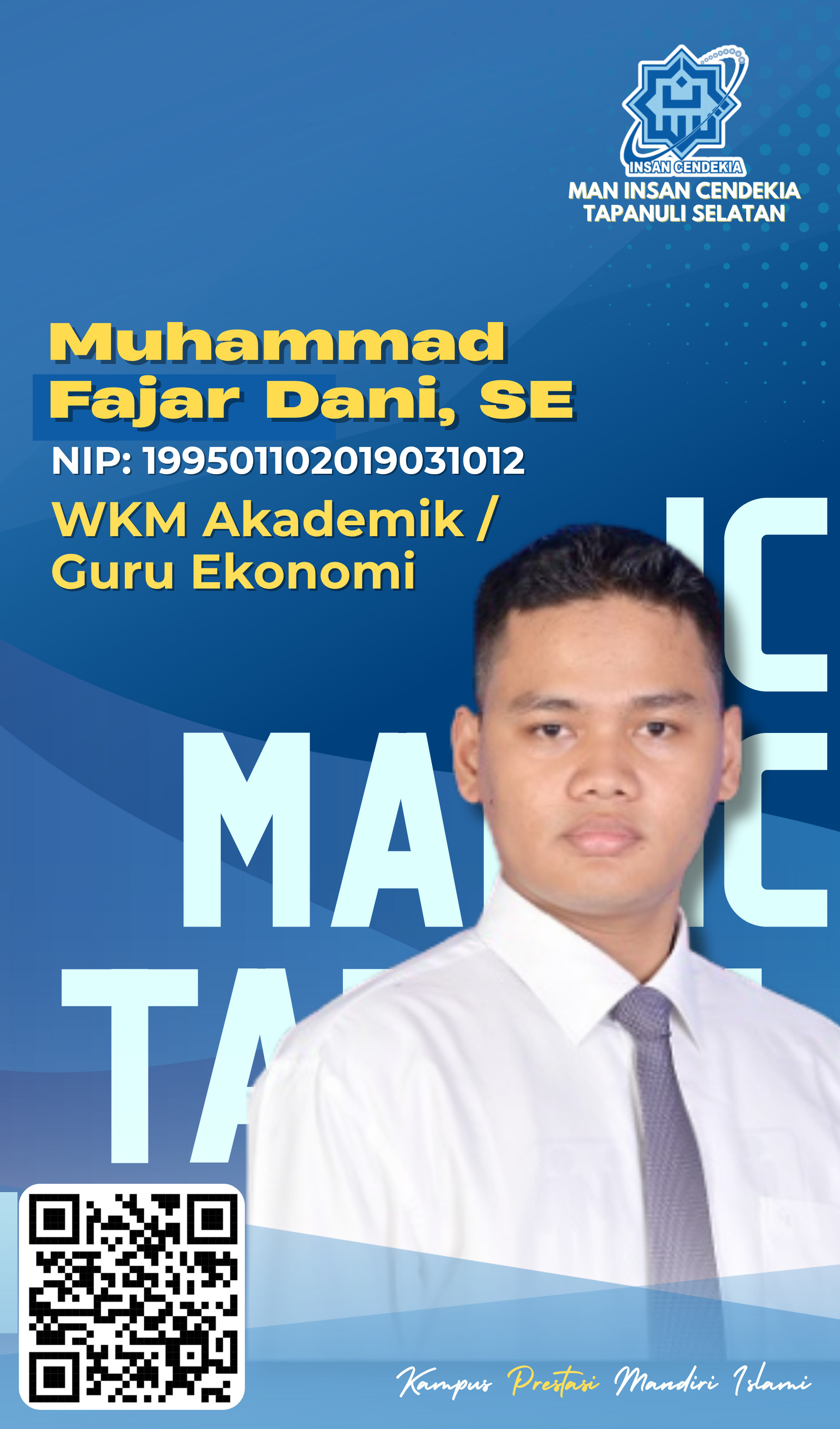 Foto Muhammad Fajar Dani S.E