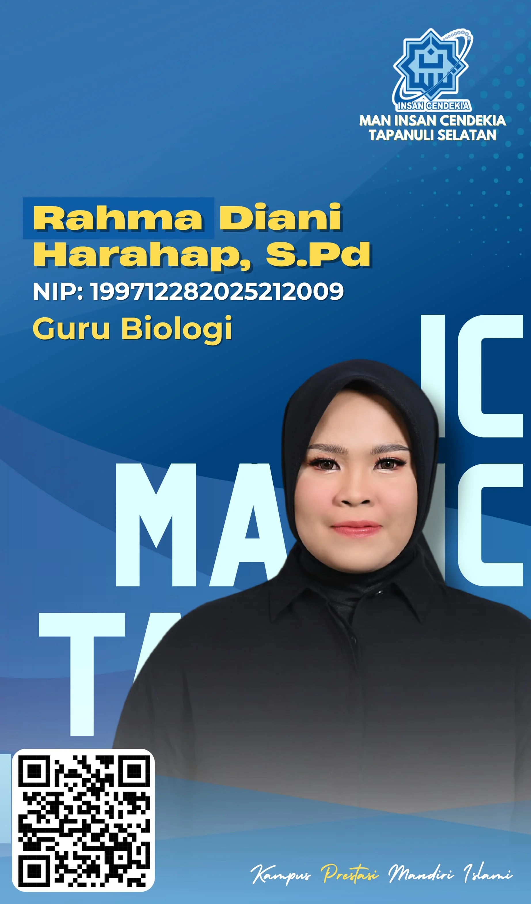 Foto Rahma Diani Harahap, S.Pd