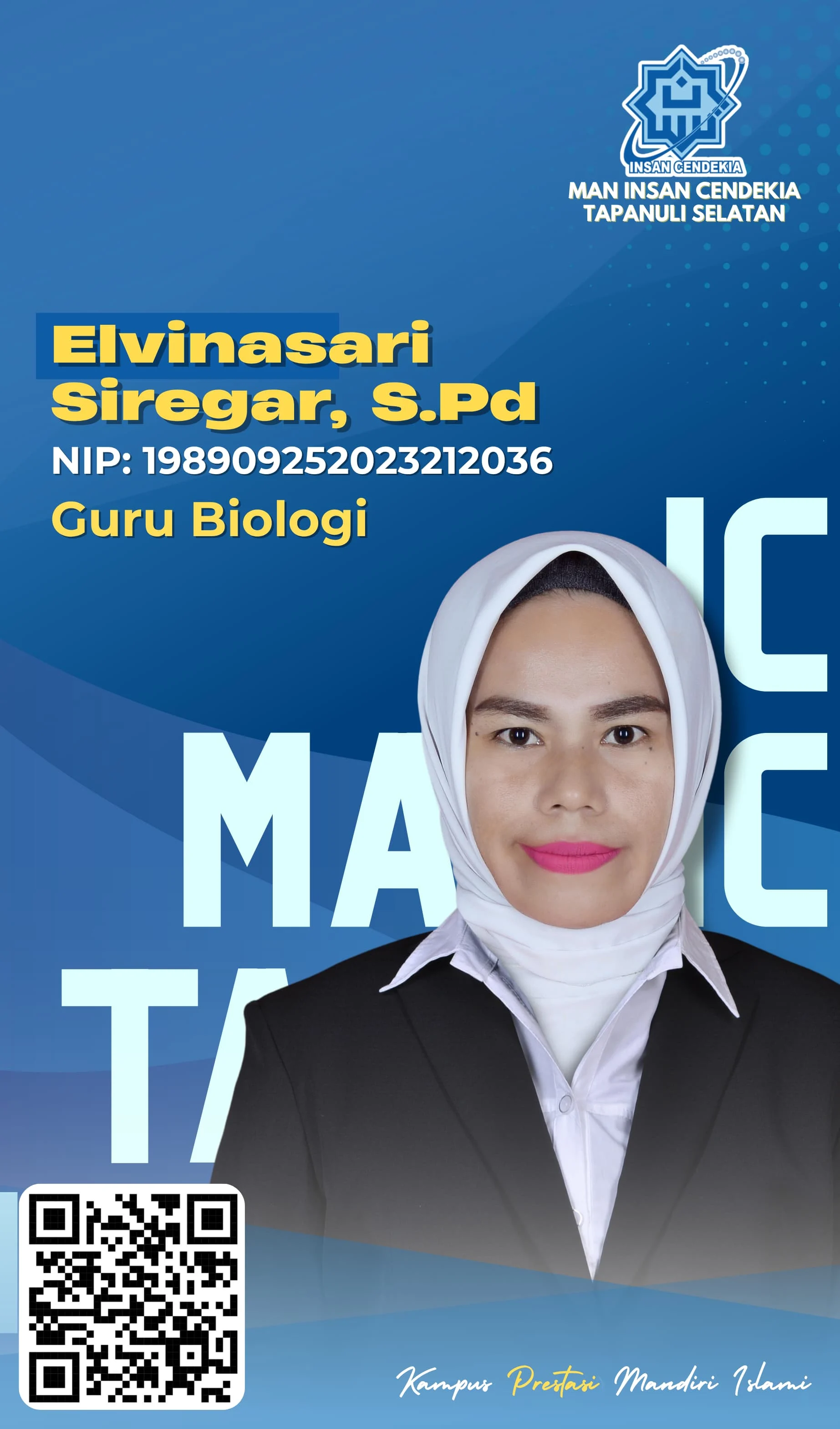 Foto Elvinasari Siregar, S.Pd