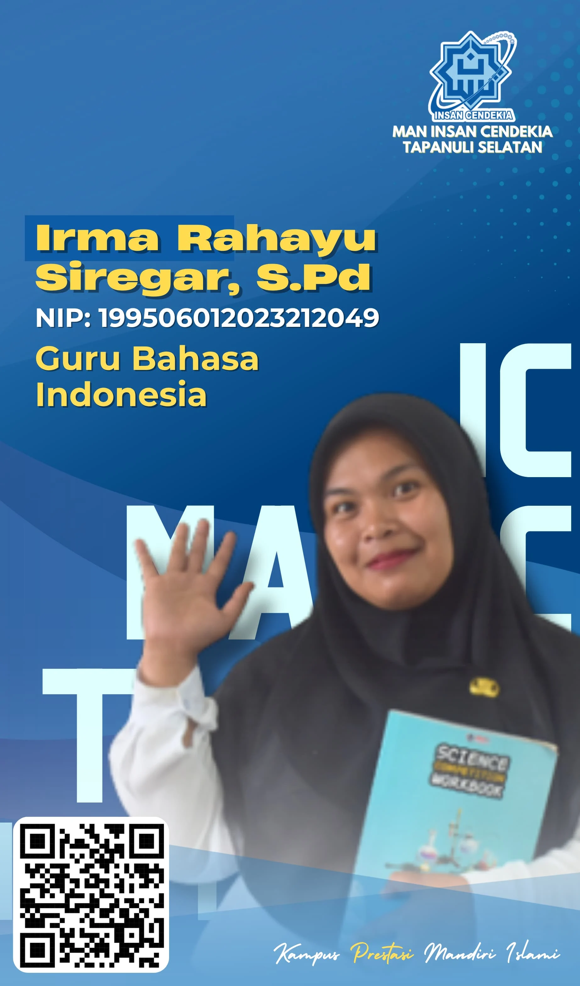 Foto Irma Rahayu Siregar, S.Pd