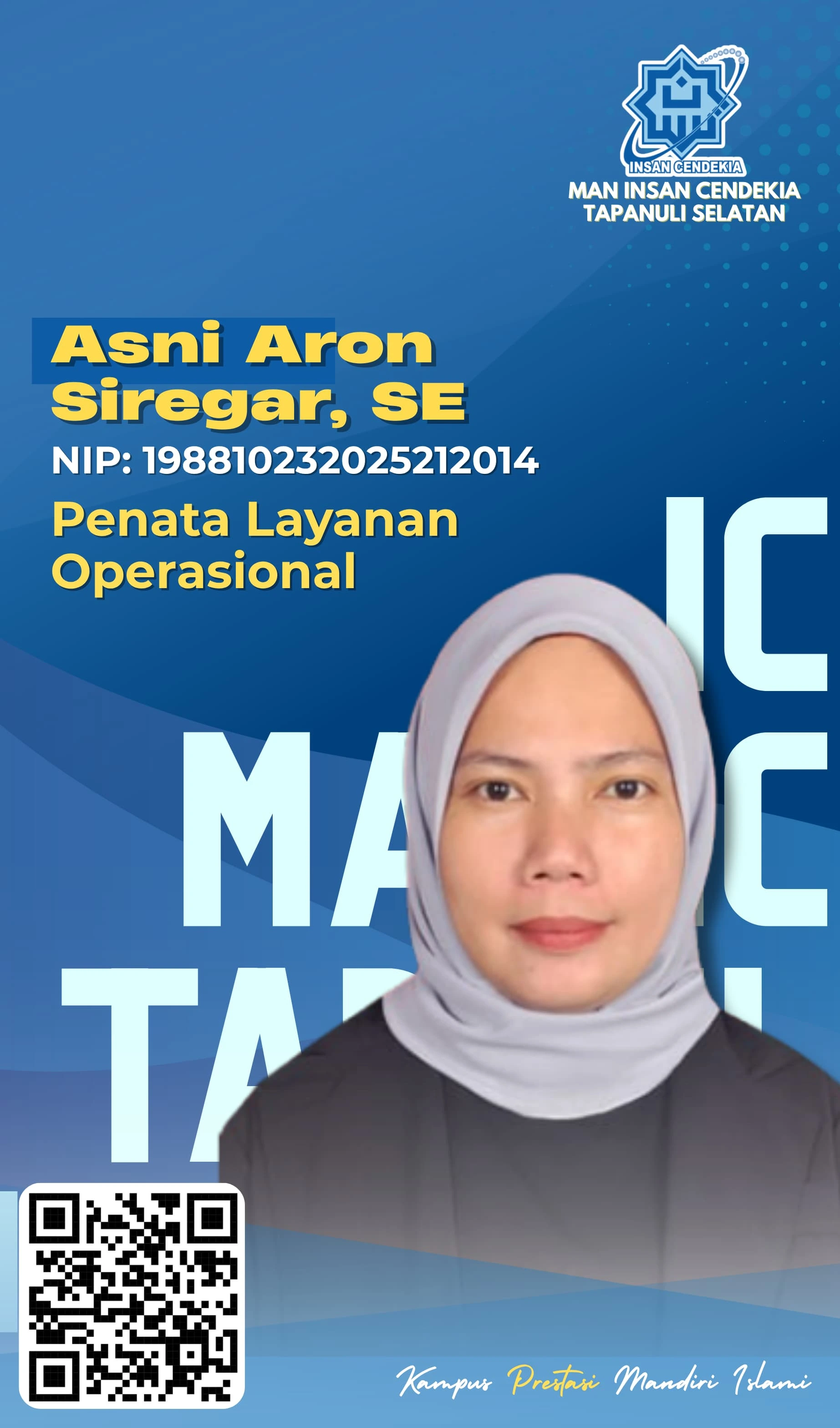 Foto ASNI ARON SIREGAR, SE